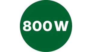Leistungsstarker 800-Watt-Motor
