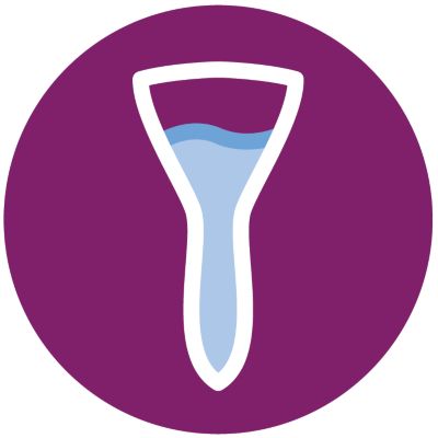 Reservatório de água removível para fácil abastecimento