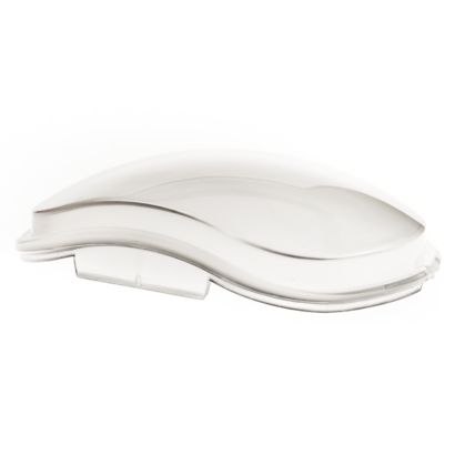 díky průhlednému víku máte přehled o vodě