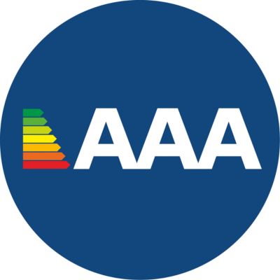 Leistungsstark mit Energieeffizienzklasse AAA**