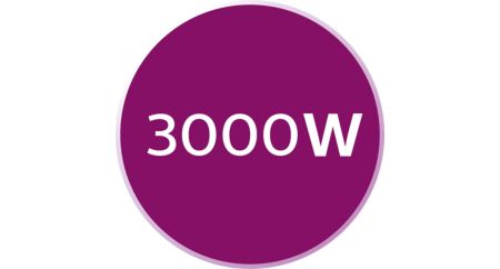 3000 Вт для быстрого нагрева и безупречного результата