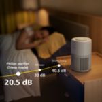 Purificazione dell'aria più veloce, design compatto ed elegante