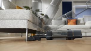 Flexible cordless cleaning for effective perfomance