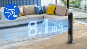 تدفق هواء قوي لراحة قصوى