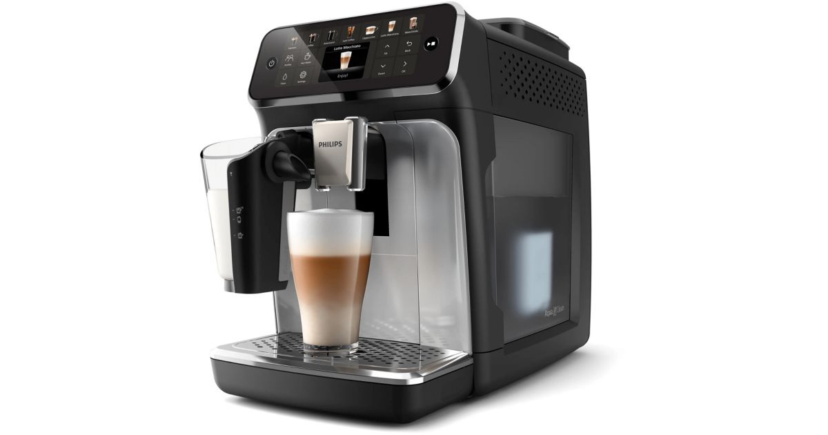 Series 4400 Fully automatic espresso machine EP4447/90 | Philips