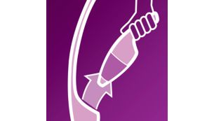 QuickDraw-udl&oslash;sersystem til nem frakobling af h&aring;ndst&oslash;vsuger