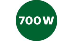 Powerful 700W motor for effortless processing