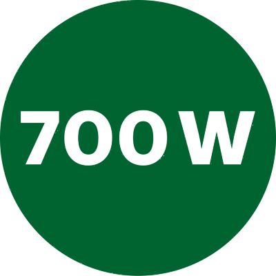 Võimas 700 W mootor lihtsaks toiduvalmistamiseks