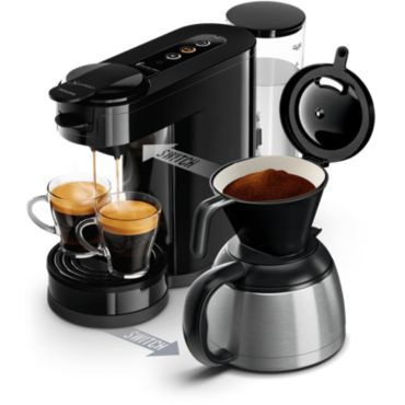 SENSEO® Interruttore Macchine per caffè in cialde e americano