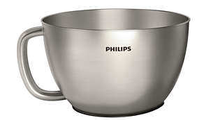 4-l metal bowl for up to 1300 g of dough