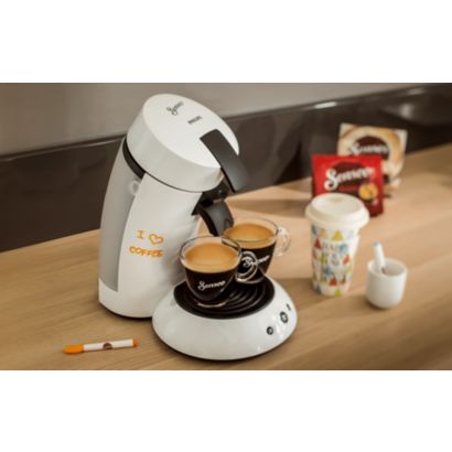 Lækker kaffe med et tryk på en knap