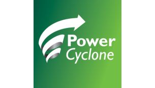 A PowerCyclone 4 technológia egy lépésben választja szét a port és a levegőt