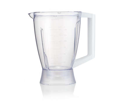 Plastic beaker for blender