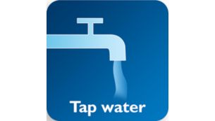 Učinkovito s hladno/toplo tekočo vodo, z ali brez čistilnega sredstva