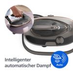 Die leistungsstärkste Dampfbügelstation*. Von der Nr. 1 Bügelmarke Philips.