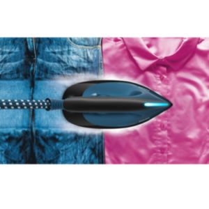 Iron faster with 2 x more steam*