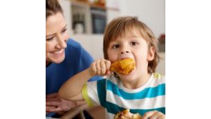 Des plats délicieux, tendre à l'intérieur et croustillant à l'extérieur