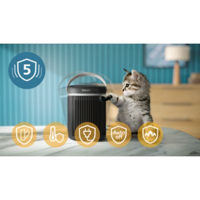 Ceramic heater|compact fan|heater|climate care|heaters|heating|3000 series|2000W|connected|Air+app|