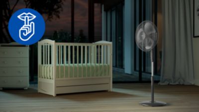 Quiet cooling at the lowest setting