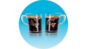2 SENSEO® kopjes met design van Romero Britto