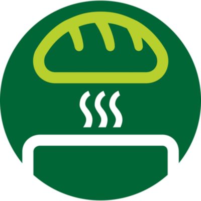 Vgrajen nosilec za pogrevanje žemljic, rogljičkov in peciva