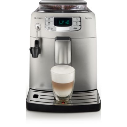 One touch espresso and milk froth