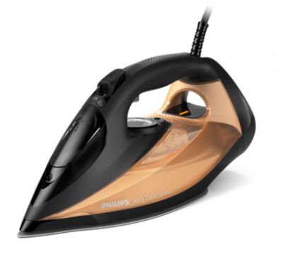 Philips 7000 Serisi HV Buharlı Ütü Siyah/Altın Rengi