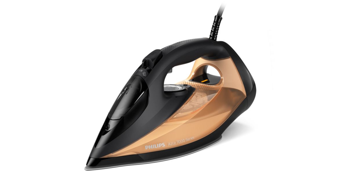 Серия 7000 Паровой утюг HV, черный/золотой DST7040/80 | Philips