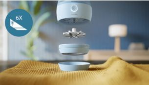 La t&ecirc;te de rasage &eacute;vite d'ab&icirc;mer les v&ecirc;tements fragiles