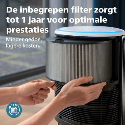 Onze beste zuiveraar. Stil en energie-efficiënt.