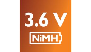 NiMh baterija nodrošina enerģiju visai dienai