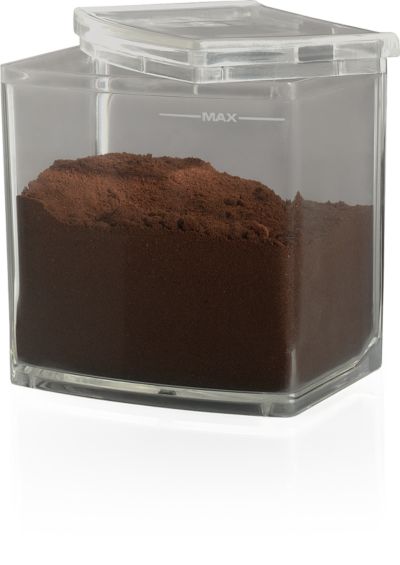 Recipiente para café molido con función antiestática