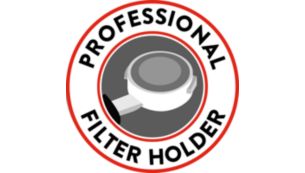 Professionele filterhouder voor consistente koffietemperatuur