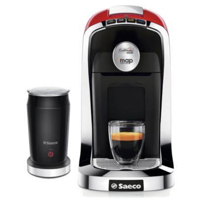 Perfect coffee from MAP Capsules at one touch