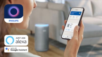 Управляйте очистителем воздуха откуда угодно в приложении Philips Air+