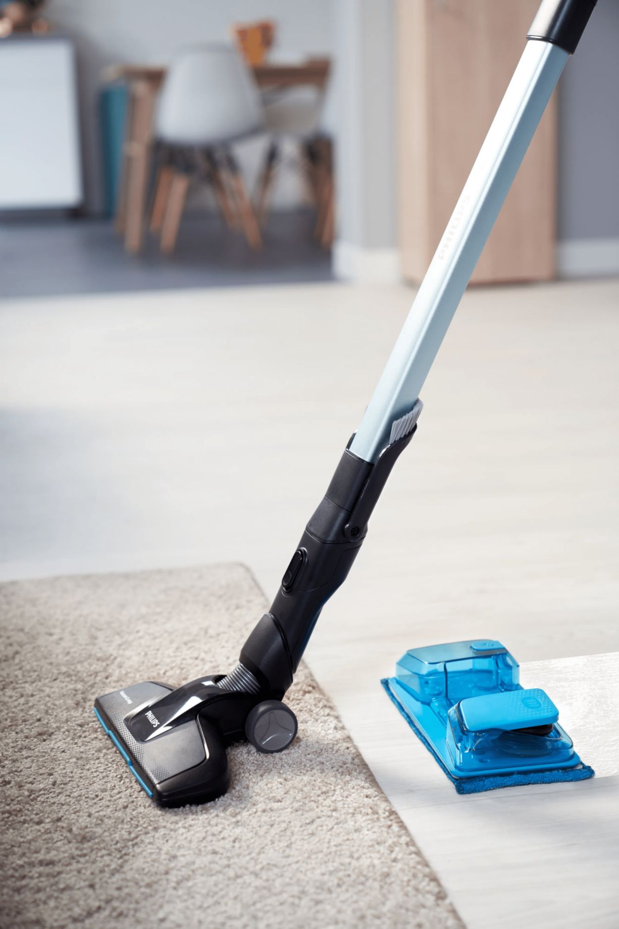 SpeedPro Max Aqua Cordless Stick vacuum cleaner FC6904/01 | Philips