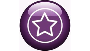 Bouton de pr&eacute;r&eacute;glage intelligent pour votre plat pr&eacute;f&eacute;r&eacute;