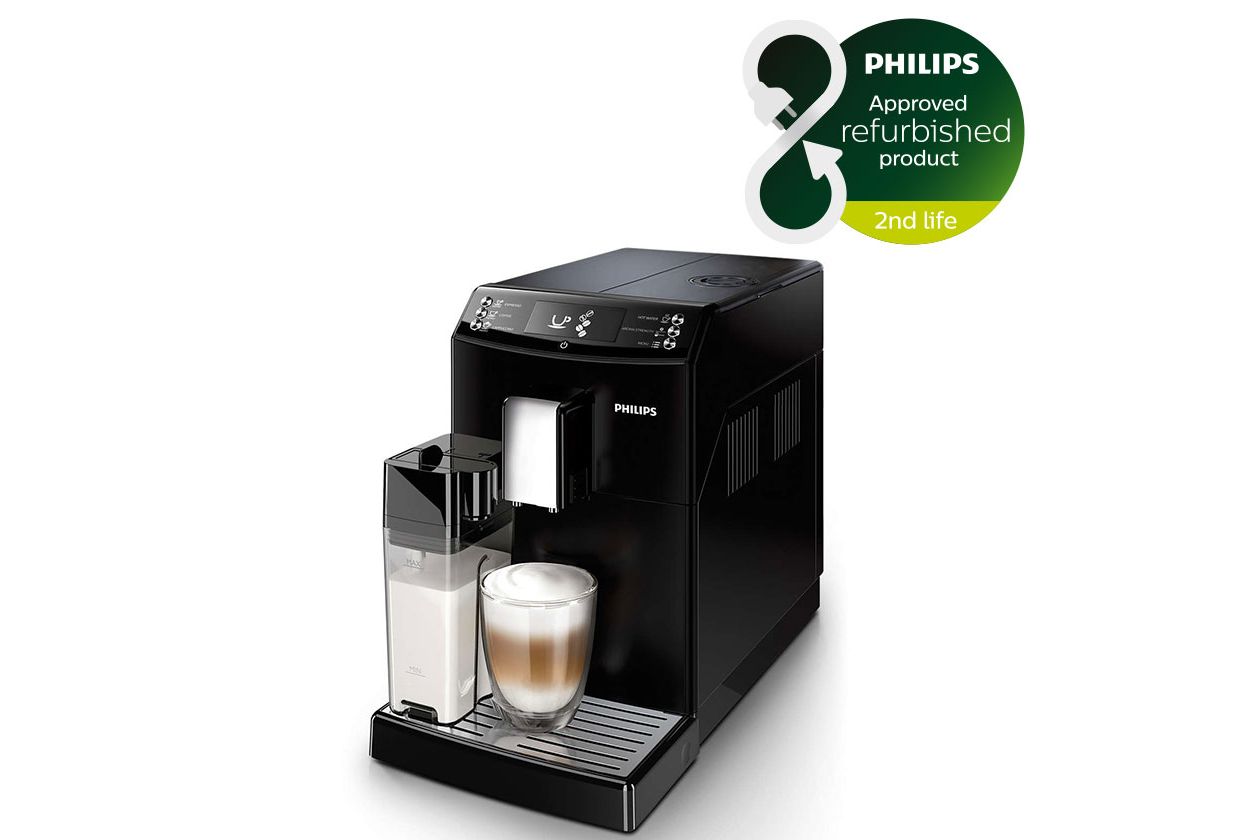 Met één druk op de knop espresso en cappuccino