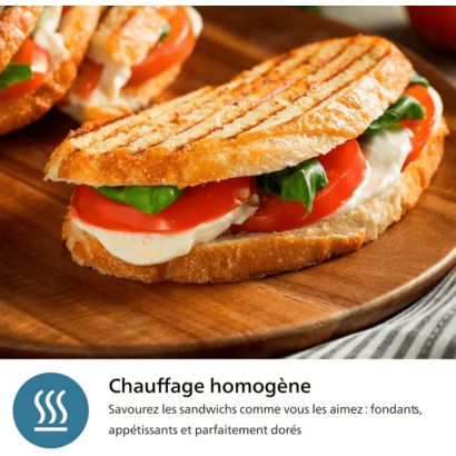 Philips Série 5000 Machine à croque-monsieur