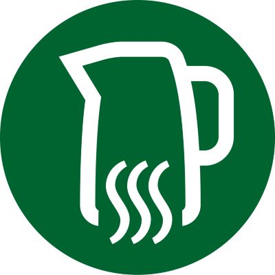 Автоматичното запазване на топлината поддържа чая Ви на правилната температура