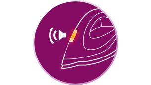Intelligentes Calc-Clean-System mit Leuchtanzeige und akustischem Signal f&uuml;r Calc-Clean-Erinnerung