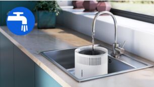 Utilisation s&ucirc;re avec l'eau du robinet