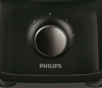 2 speed settings and pulse for maximum control