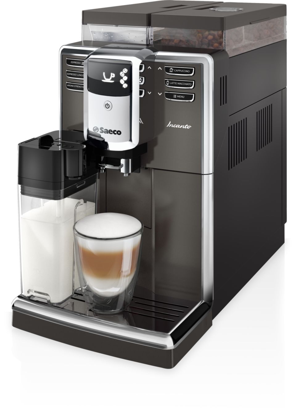 Elegantes Design. Beeindruckende Kaffeequalität.