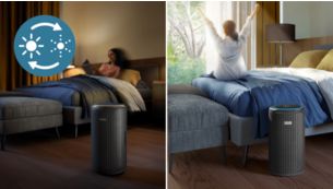 Schlafe mit frischer, sauberer Luft ein, und wache mit ihr auf