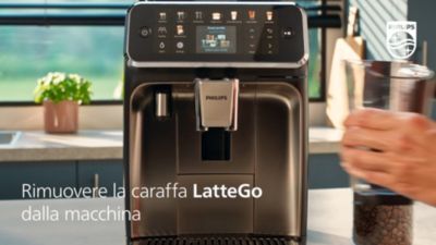 Come pulire la macchina del caffè Philips LatteGo Serie 5500
