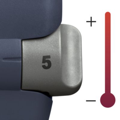 Regulējams termostats nodrošina lieliskus rezultātus, gatavojot visus ēdienus