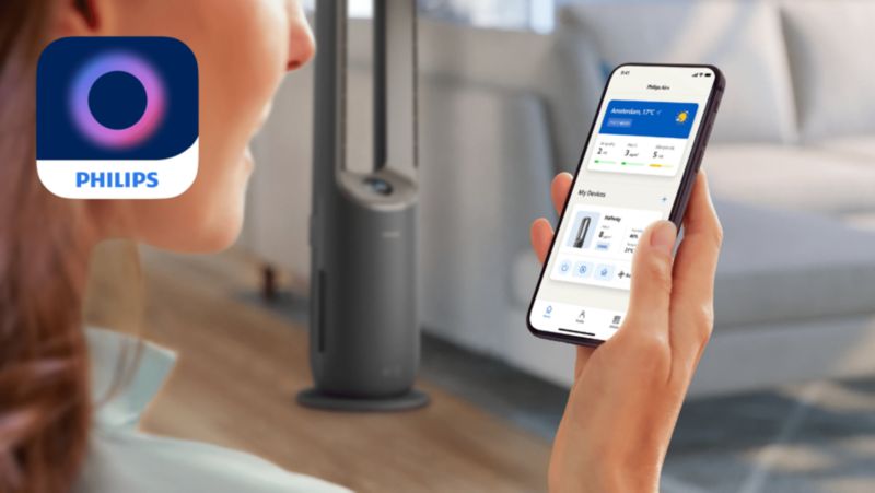 Povežite se z aplikacijo Air+ za večjo priročnost