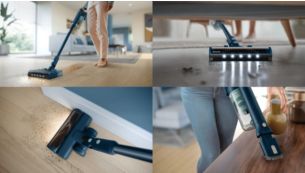 Enkel rengj&oslash;ring takket v&aelig;re tre innstillinger, skjerm og tilbeh&oslash;r