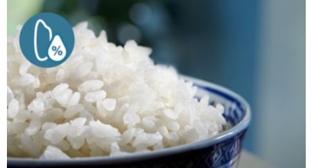 Perfect, fluffy rice with just the right moisture level